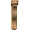 Ekena Millwork Funston Craftsman Rough Sawn Bracket w/ Offset Brace, Western Red Cedar, 6"W x 28"D x 28"H BKT0604X28X28FST04RWR - alternate 2